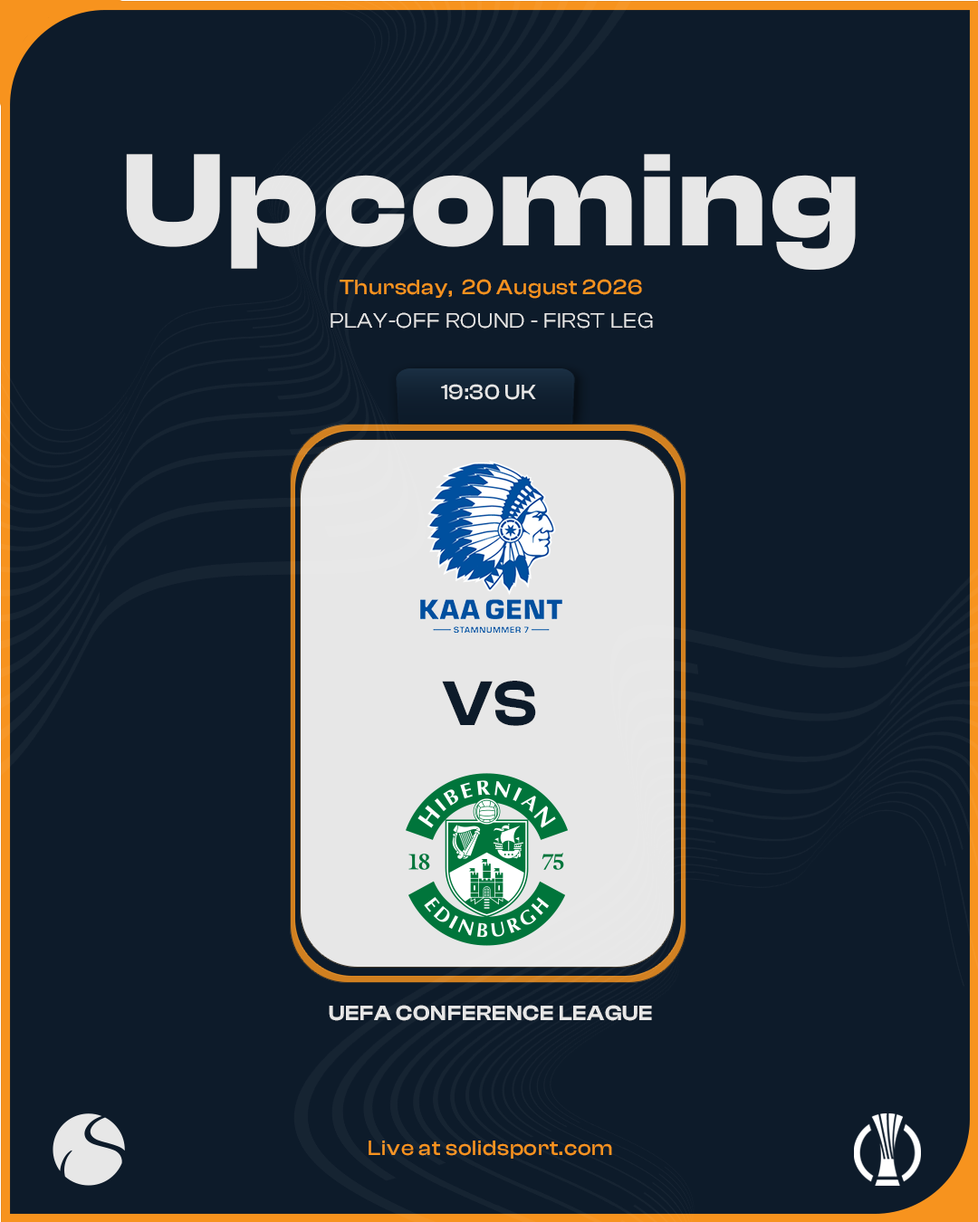 Gent - Hibernian (Upcoming)