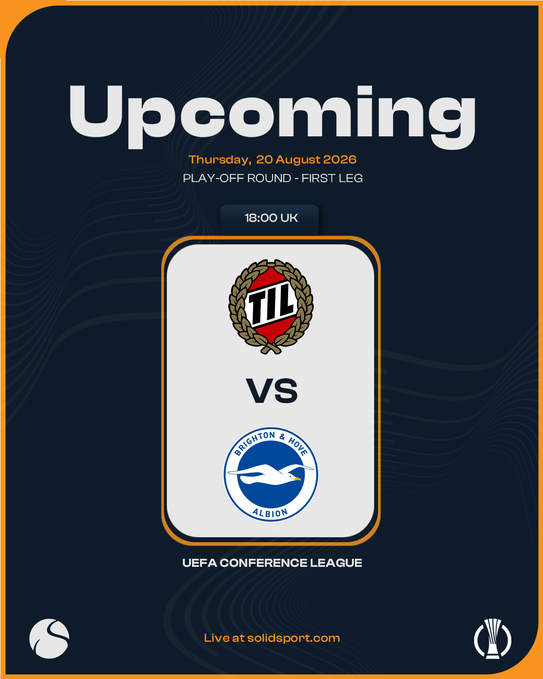 Tromsø - Brighton (Upcoming UK)