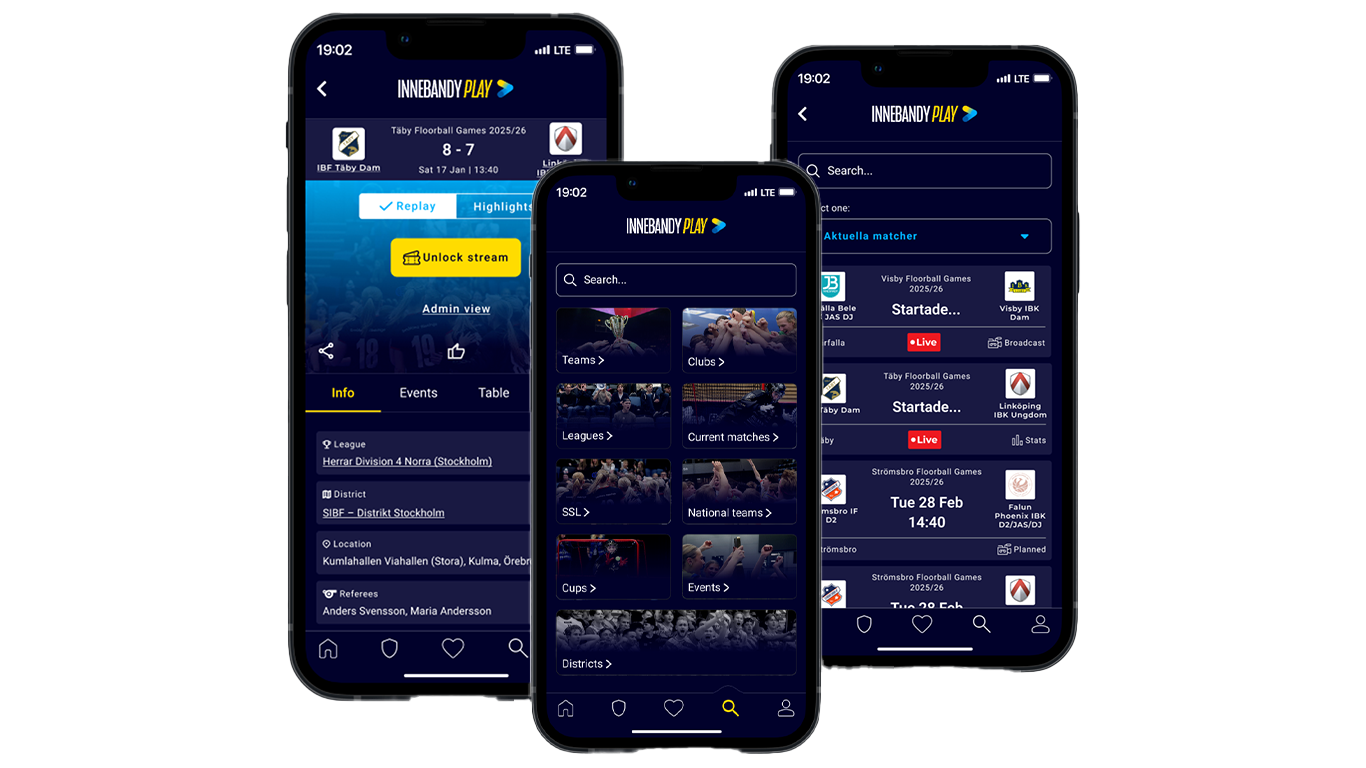 Se sport live – från gräsrot till högstaligan - Solidsport - All sports. Everywhere.