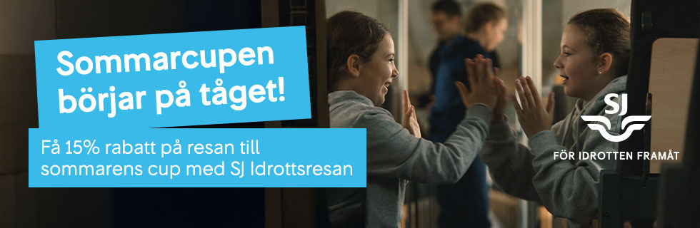SJ – Cupäventyret börjar på tåget